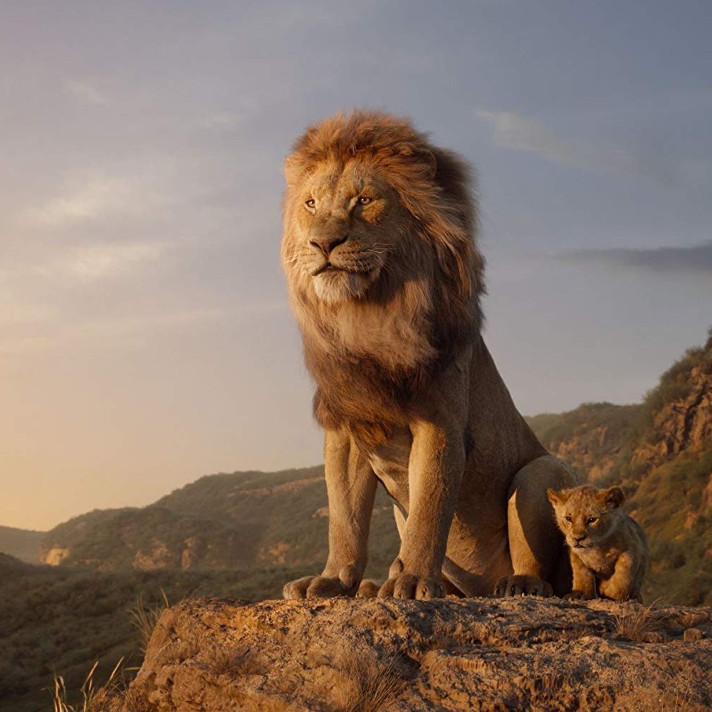 Une scène du film The Lion King
