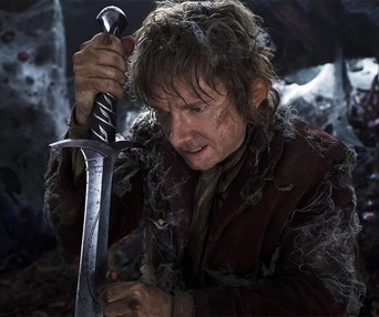 Une scène du film The Hobbit: The Desolation of Smaug