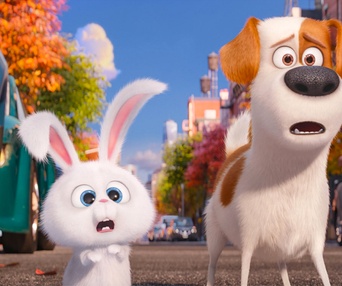 Une scène du film The Secret Life of Pets