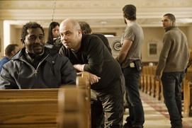 Sur le plateau du film Diego Star