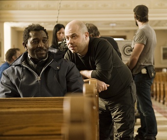 Sur le plateau du film Diego Star