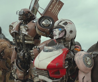 Une scène du film Transformers: Rise of the Beasts