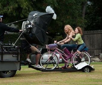 Sur le plateau du film Judy Moody and the Not Bummer Summer