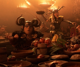 Une scène du film How To Train Your Dragon: The Hidden World