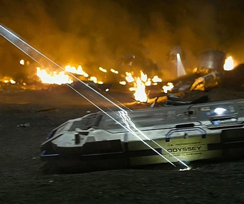 Une scène du film Oblivion
