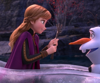 Une scène du film Frozen 2