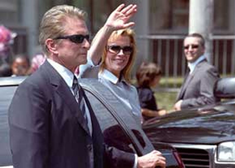 Micheal Douglas et Kim Basinger dans La sentinelle