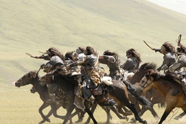 Scène du film Mongol