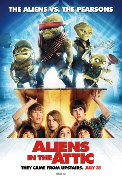 Affiche du film Aliens and the Attic