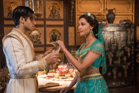 Une scène du film Aladdin