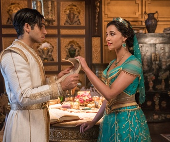 Une scène du film Aladdin
