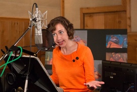 Dans le studio d'enregistrement de Cloudy with a Chance of Meatballs 2 Dans le studio d'enregistrement de Cloudy with a Chance of Meatballs 2