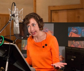 Dans le studio d'enregistrement de Cloudy with a Chance of Meatballs 2