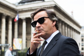 Une scène du film Le manipulateur