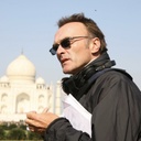 Sur le plateau du film Slumdog Millionaire