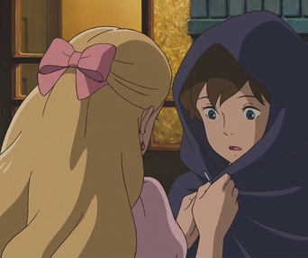 Une scène du film Souvenirs de Marnie