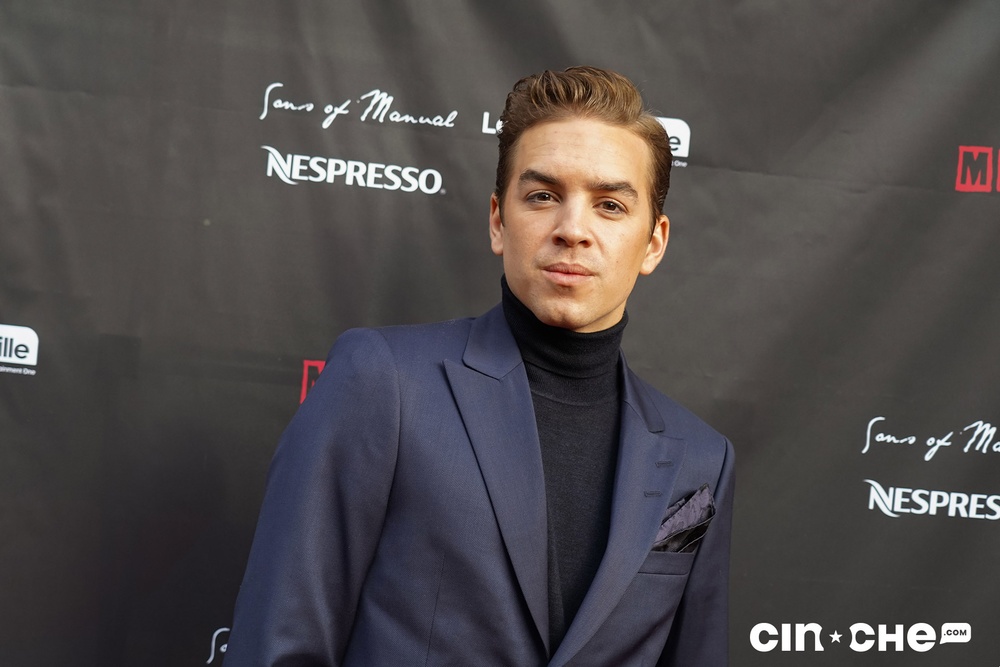 Sur le tapis rouge du film Matthias et Maxime