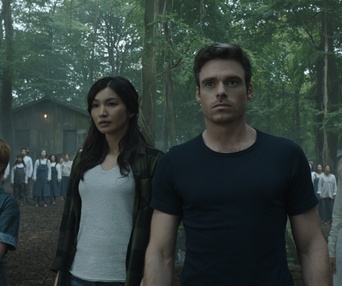 Une scène du film Eternals