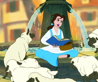 Une scène du film Beauty and the Beast