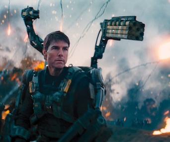 Une scène du film Edge of Tomorrow
