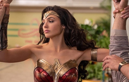 Une scène du film Wonder Woman 1984