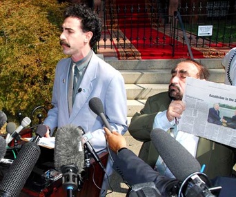 Scène du film Borat