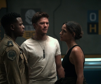 Une scène du film Pacific Rim Uprising