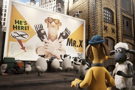 Une scène du film Shaun the Sheep