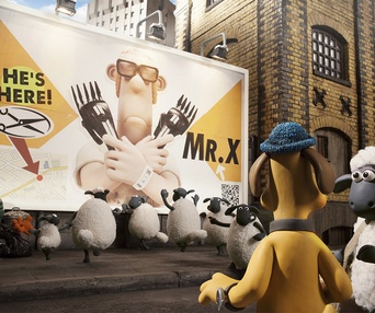 Une scène du film Shaun the Sheep