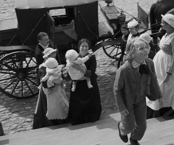 Une scène du film Le ruban blanc