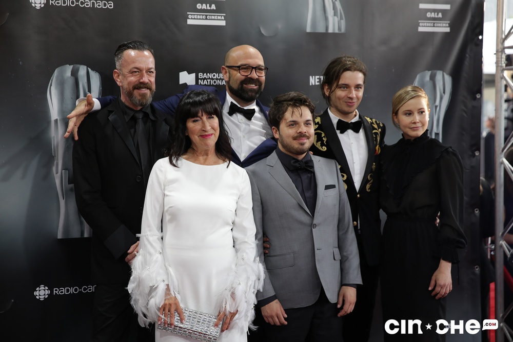 Sur le tapis rouge du Gala Québec Cinéma 2019