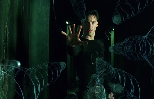 Keanu Reeves dans The Matrix
