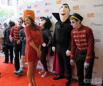 TIFF 2012 - Sur le tapis rouge de Hotel Transylvania