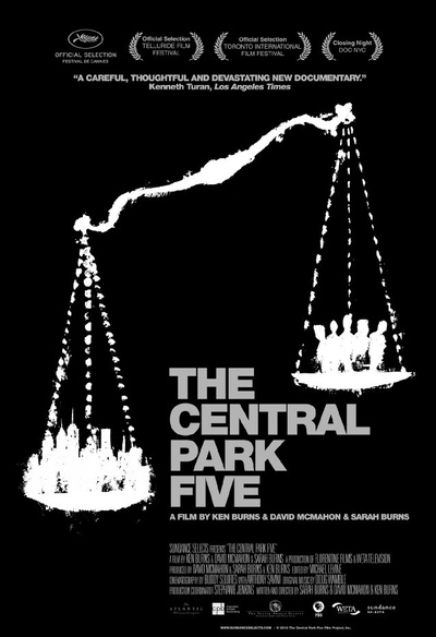 Affiche du film The Central Park Five