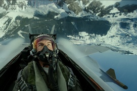 Une scène du film Top Gun: Maverick