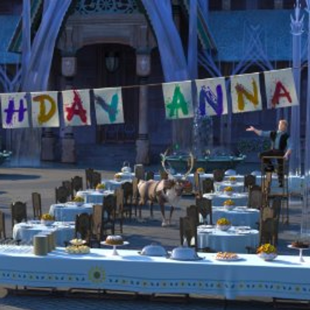 Une scène du film Frozen Fever