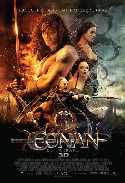 Affiche du film Conan le barbare