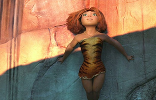 Une scène du film The Croods