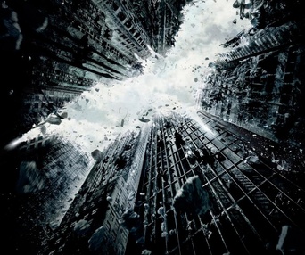 Pré-affiche du film The Dark Knight Rises