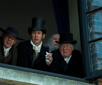 Une scène du film Peterloo