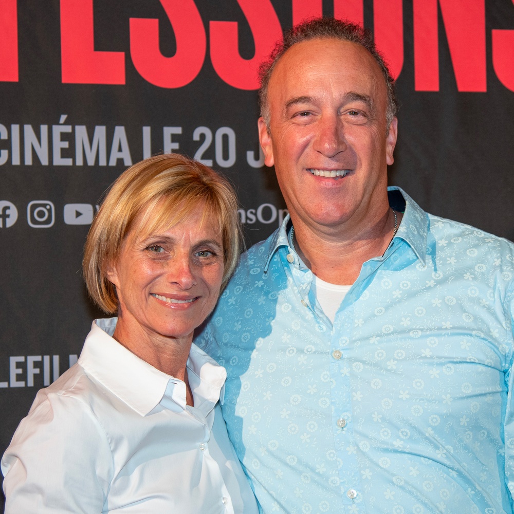 Sur le tapis rouge du film Confessions