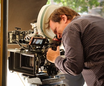Une scène du film Once Upon a Time in Hollywood