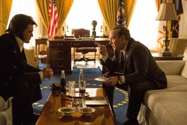 Une scène du film Elvis & Nixon