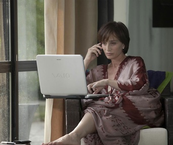 Une scène du film Crime d'amour