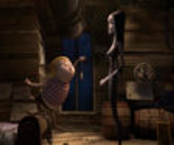 Une scène du film The Addams Family