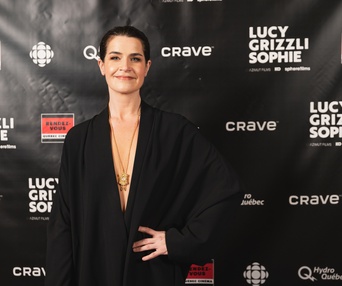 Tapis rouge du film Lucy Grizzli Sophie