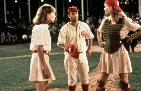 Une scène de A League of their Own.