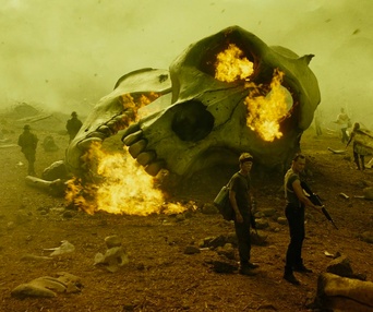 Une scène du film Kong : Skull Island
