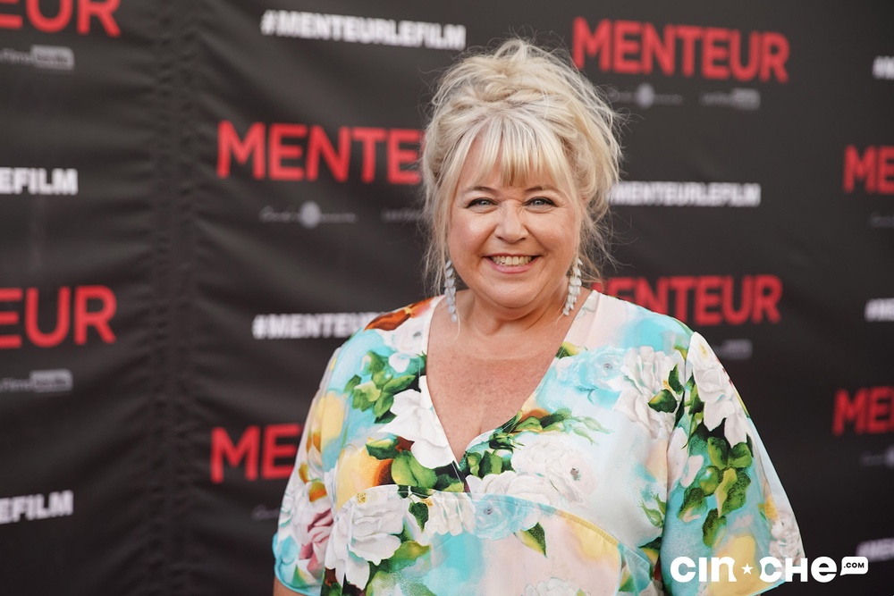 Sur le tapis rouge du film Menteur