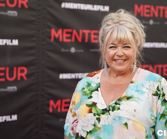 Sur le tapis rouge du film Menteur